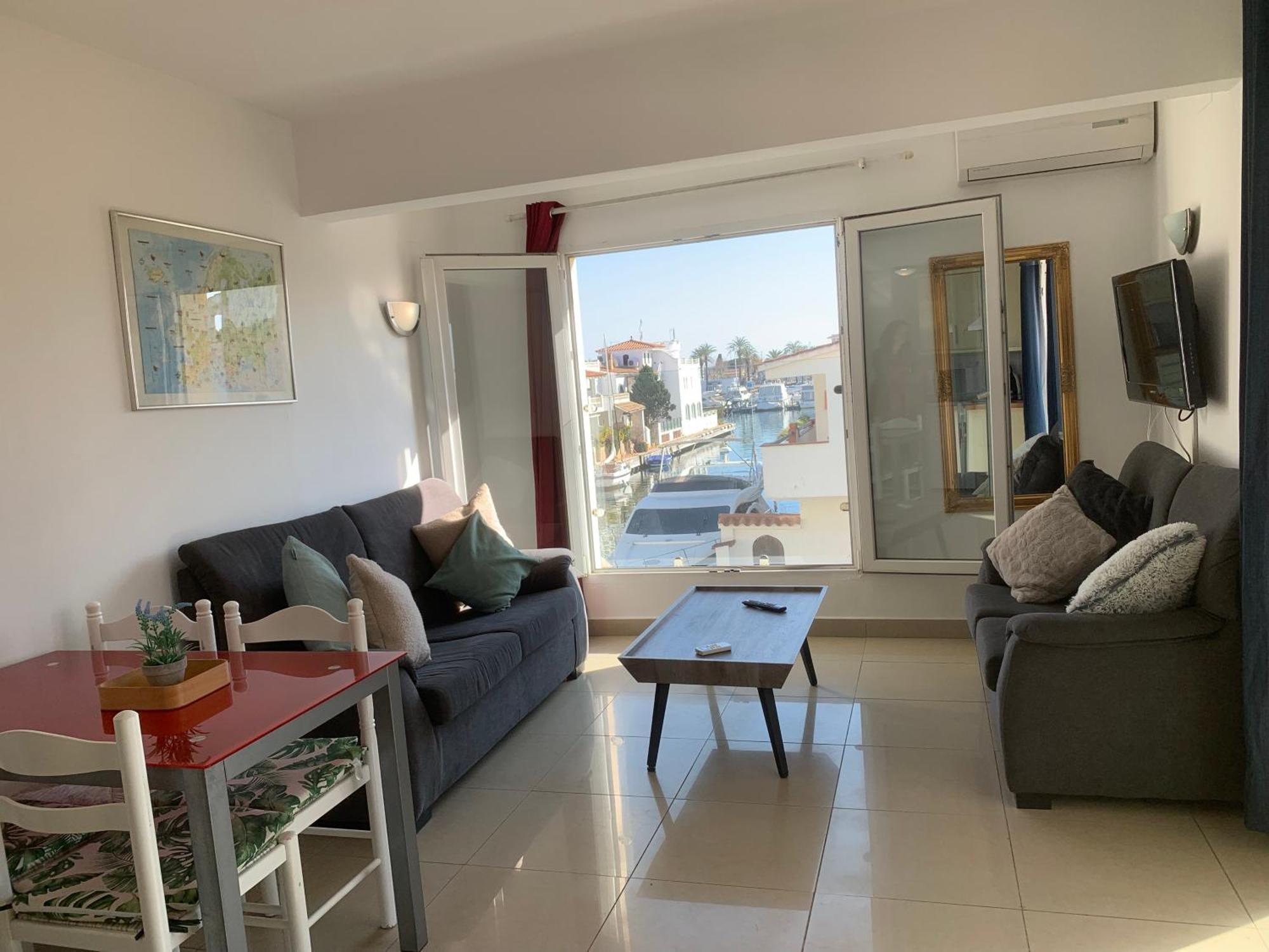 Waterside Apartment - Two Bedroom Empuriabrava Exteriör bild